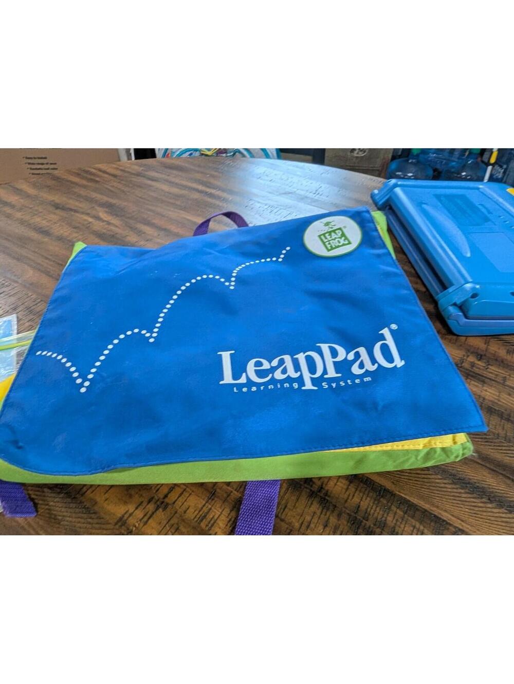Leap Frog LEAPPAD Learning System BACKPACK Carrier Case Straps 2001 Bag Only
